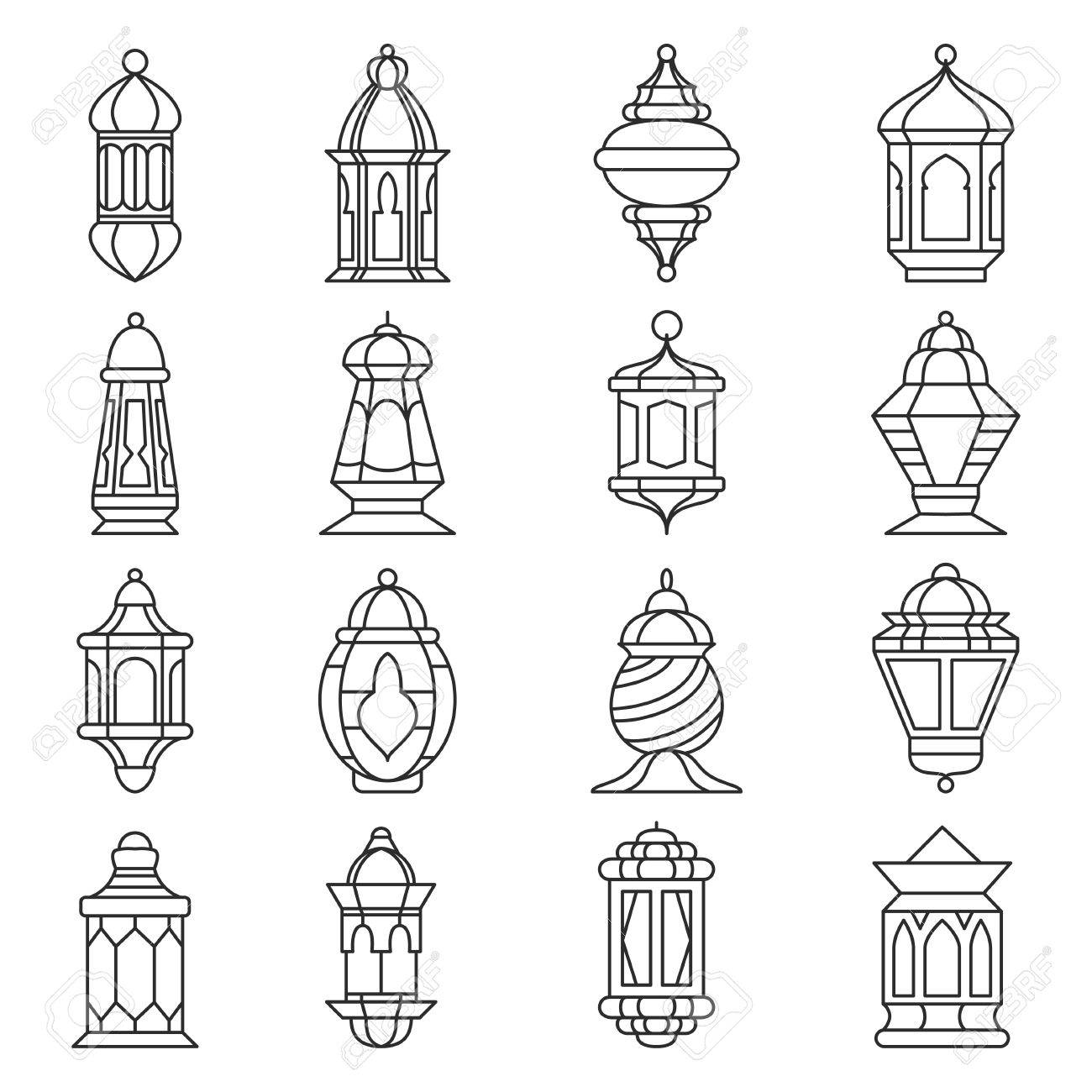 ramadan lantern set islamic