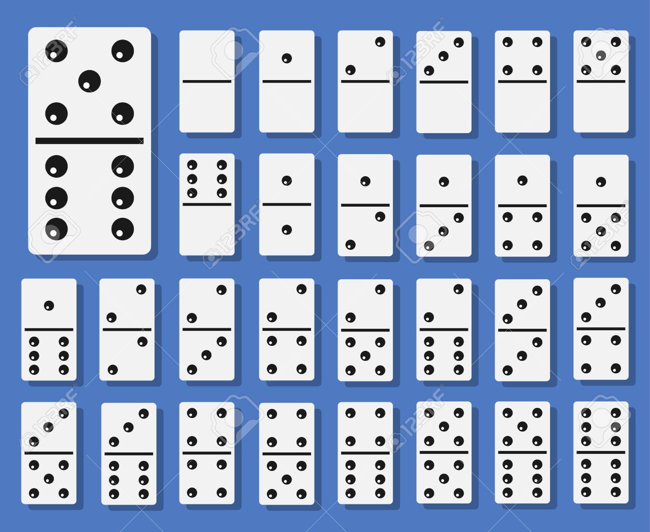 Домино все фишки картинки