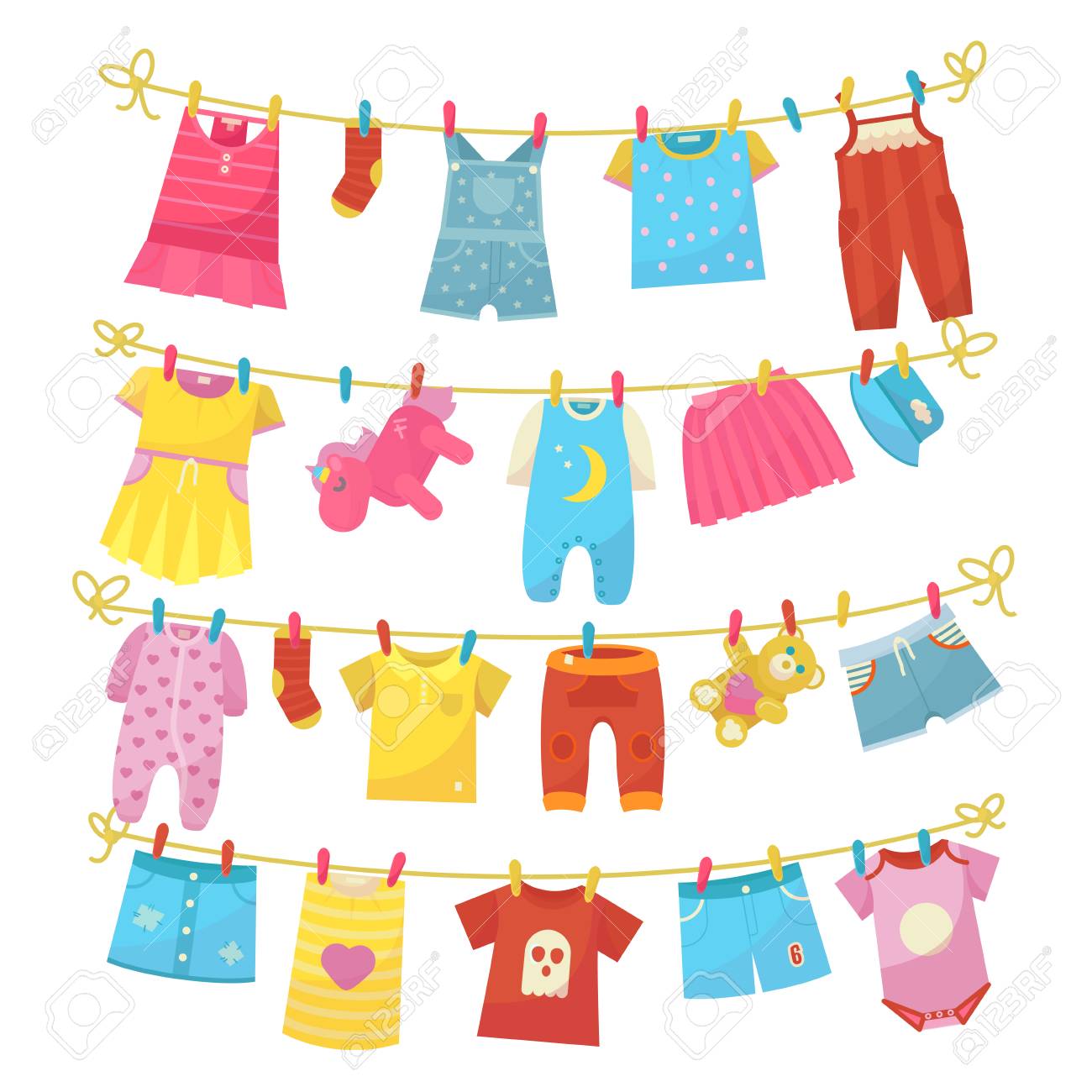 bright baby clothes