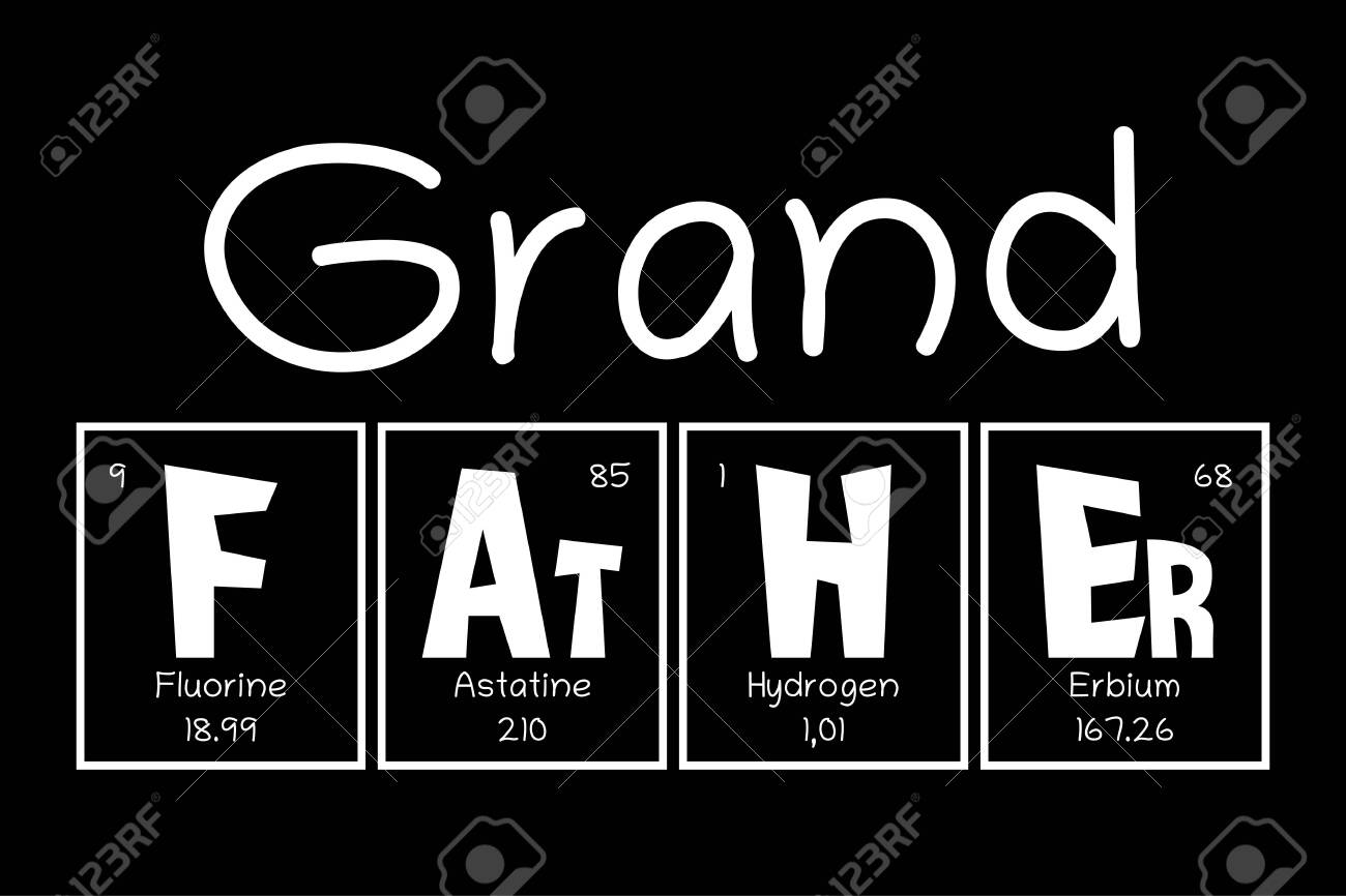 periodic table fathers day shirt