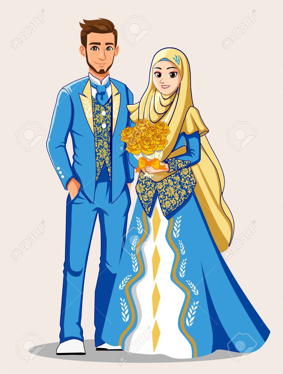 Sky Blue Muslim Wedding Dress - 92597176 Sky Blue Muslim Wedding Dress - 92597176