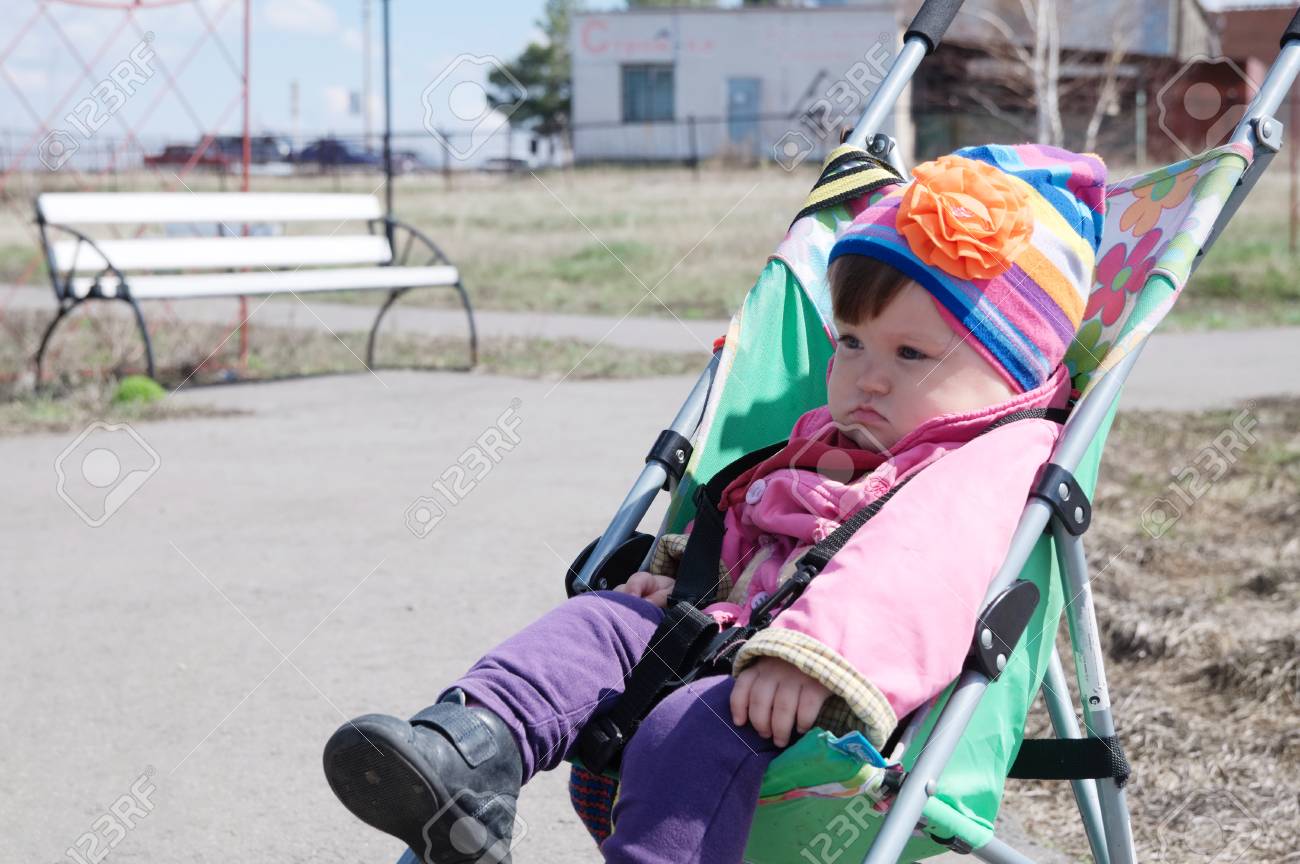 baby in baby carriage