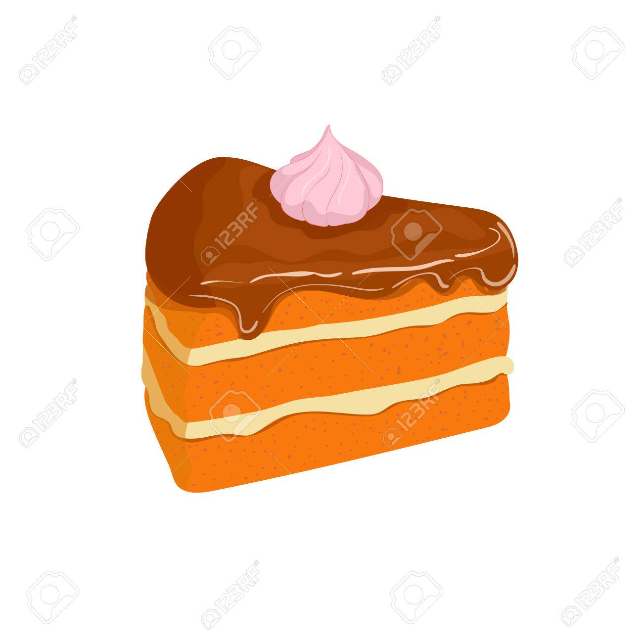 Piece Of Cake Royalty Free Cliparts Vectors And Stock Illustration Image