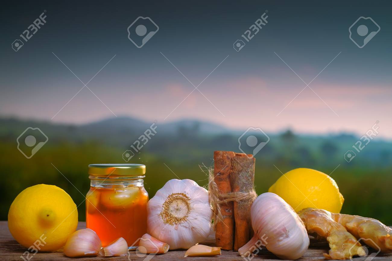 Te de canela ajo miel y limon