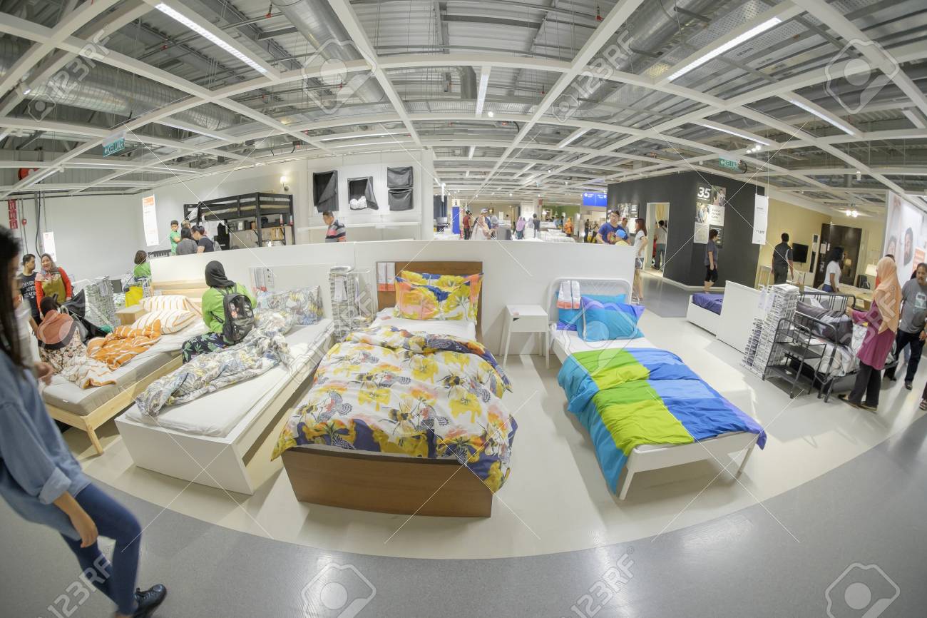 Kuala Lumpur Malaysia September 24th 2017 Ikea Store Stock
