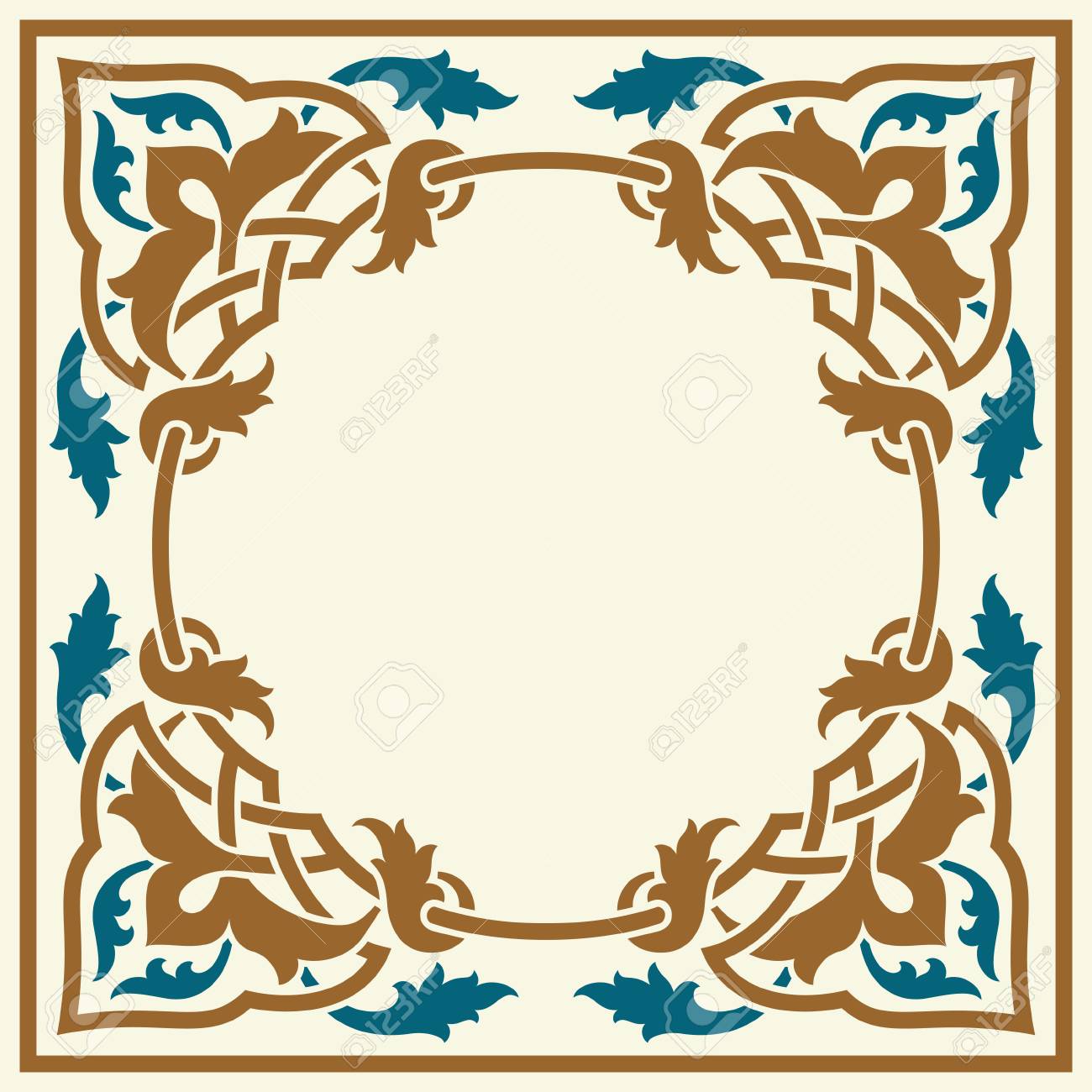 Classic Floral Frame Royalty Free Cliparts Vectors And Stock Illustration Image 49817161 123rf