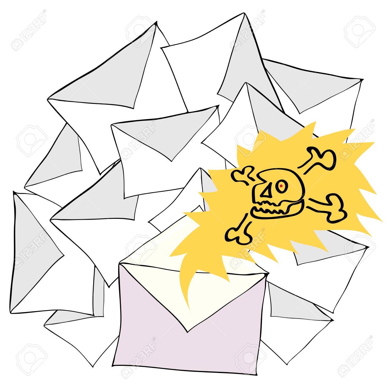 他の普通の文字間が非常に危険な分かったような文字がすべてのような のイラスト素材 ベクタ Image