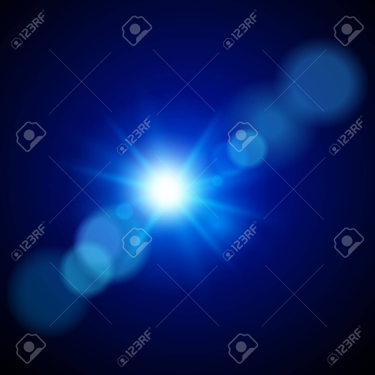 Blue Glow Light Effect On Black Background Abstract Effect Of Lighting Flare Vector Royalty Free Cliparts Vectors And Stock Illustration Image 90585212