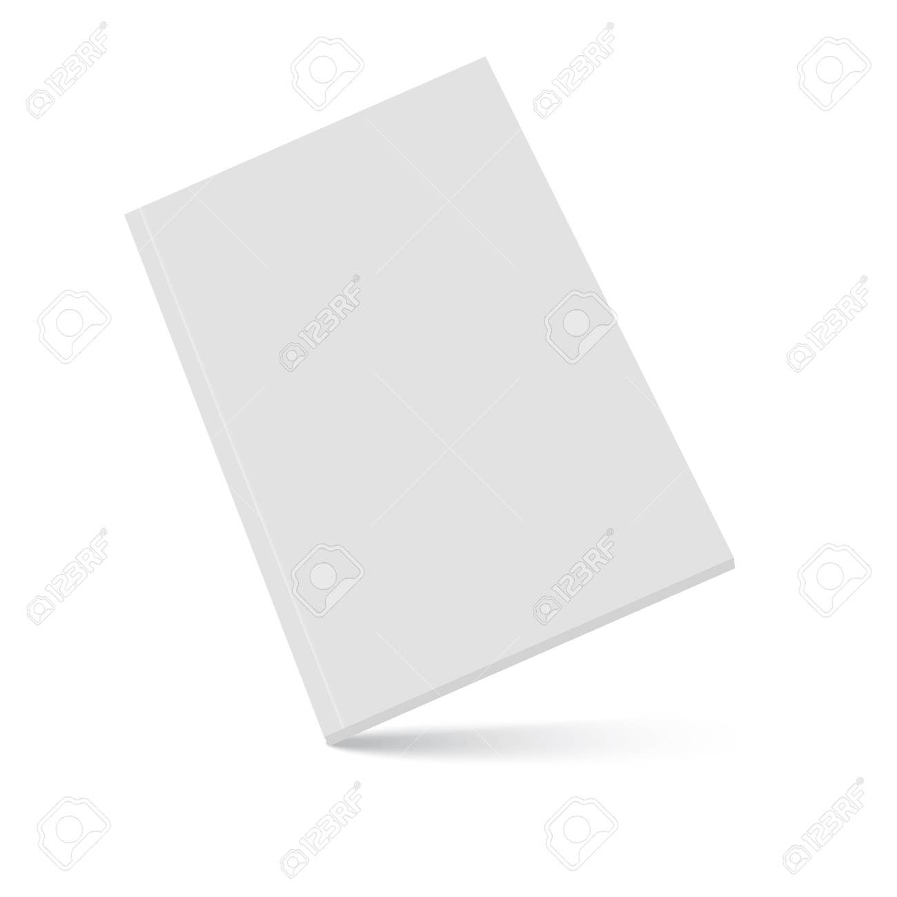 Closed book, cover. Mockup for the cover design. High detail. Isolated on white background. - 103787534 Closed book, cover. Mockup for the cover design. High detail. Isolated on white background. - 103787534