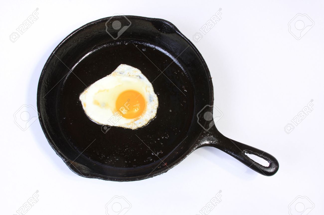 one egg in a