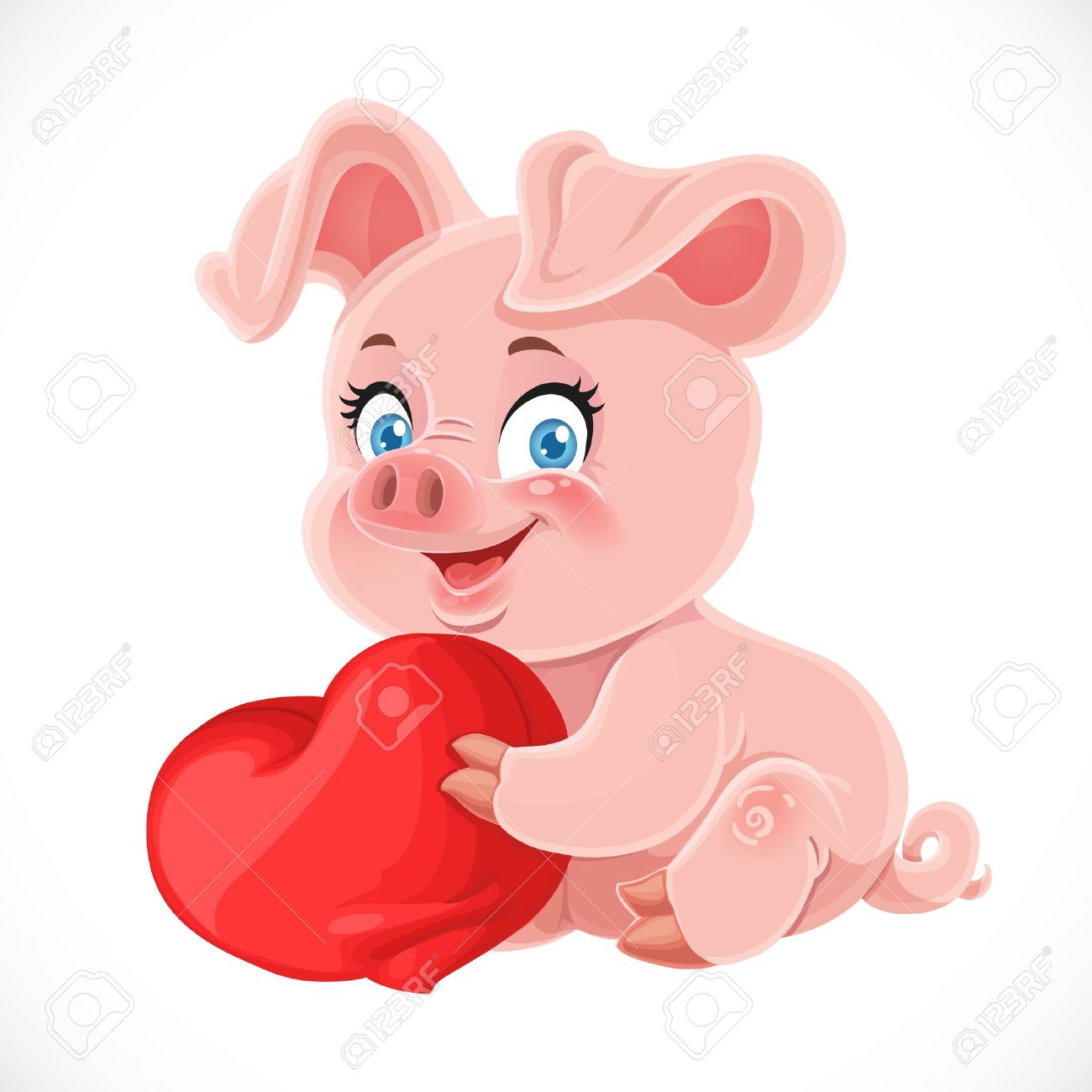 Cute Cartoon Happy Baby Pig Hugging A Soft Red Pillow Heart Isolated ... for Pig Heart Cartoon
270bof Cute Cartoon Happy Baby Pig Hugging A Soft Red Pillow Heart Isolated ... for Pig Heart Cartoon
270bof