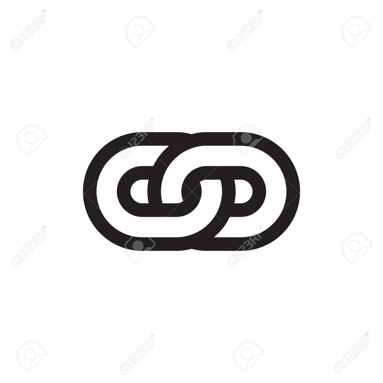 링크 아이콘입니다. 하이퍼링크 체인 기호입니다. 인터넷 연결 버튼입니다. 통신 네트워크 링크 기호입니다. 앱 및 웹 사이트에 대한  인터넷 URL 또는 웹 페이지 URL 링크 라인 아트 아이콘. 로열티 무료 사진, 그림, 이미지