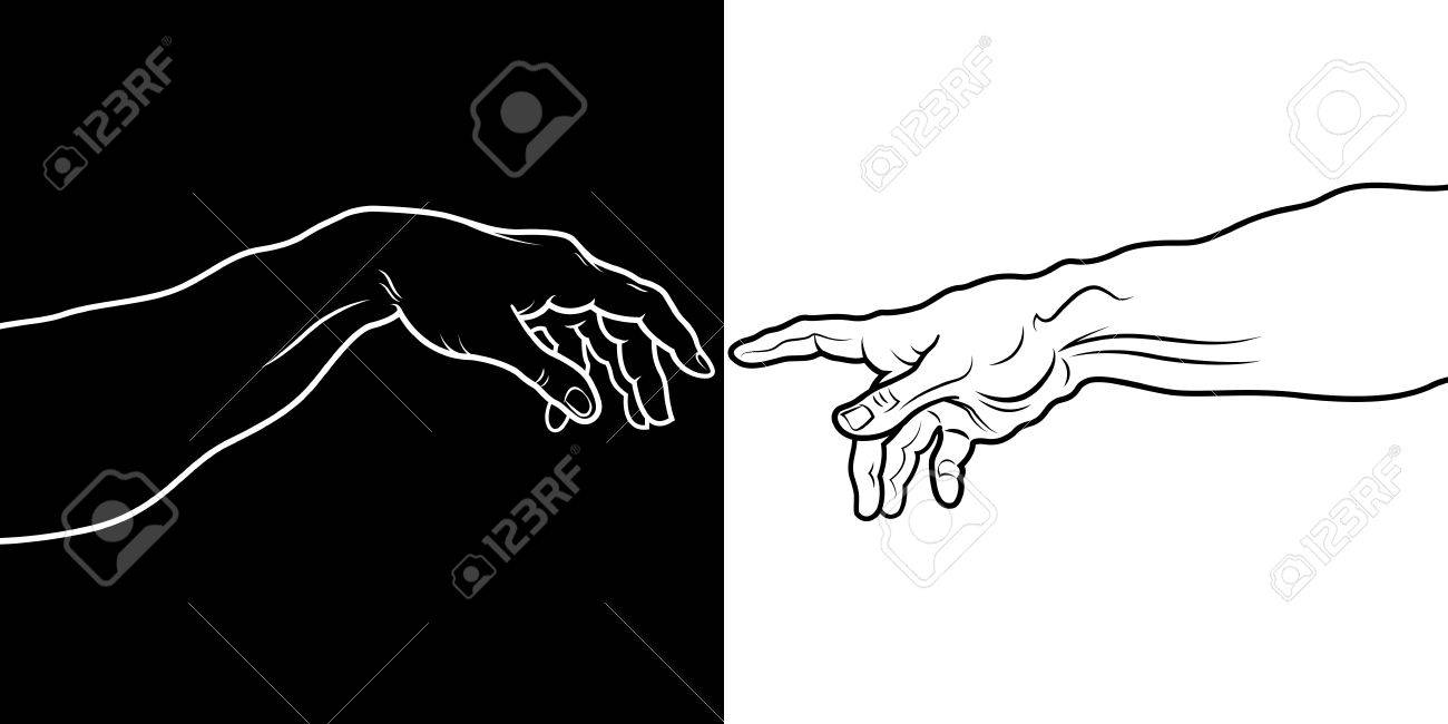 Creatio Adami The Creation Of Adam Fragment A Section Of