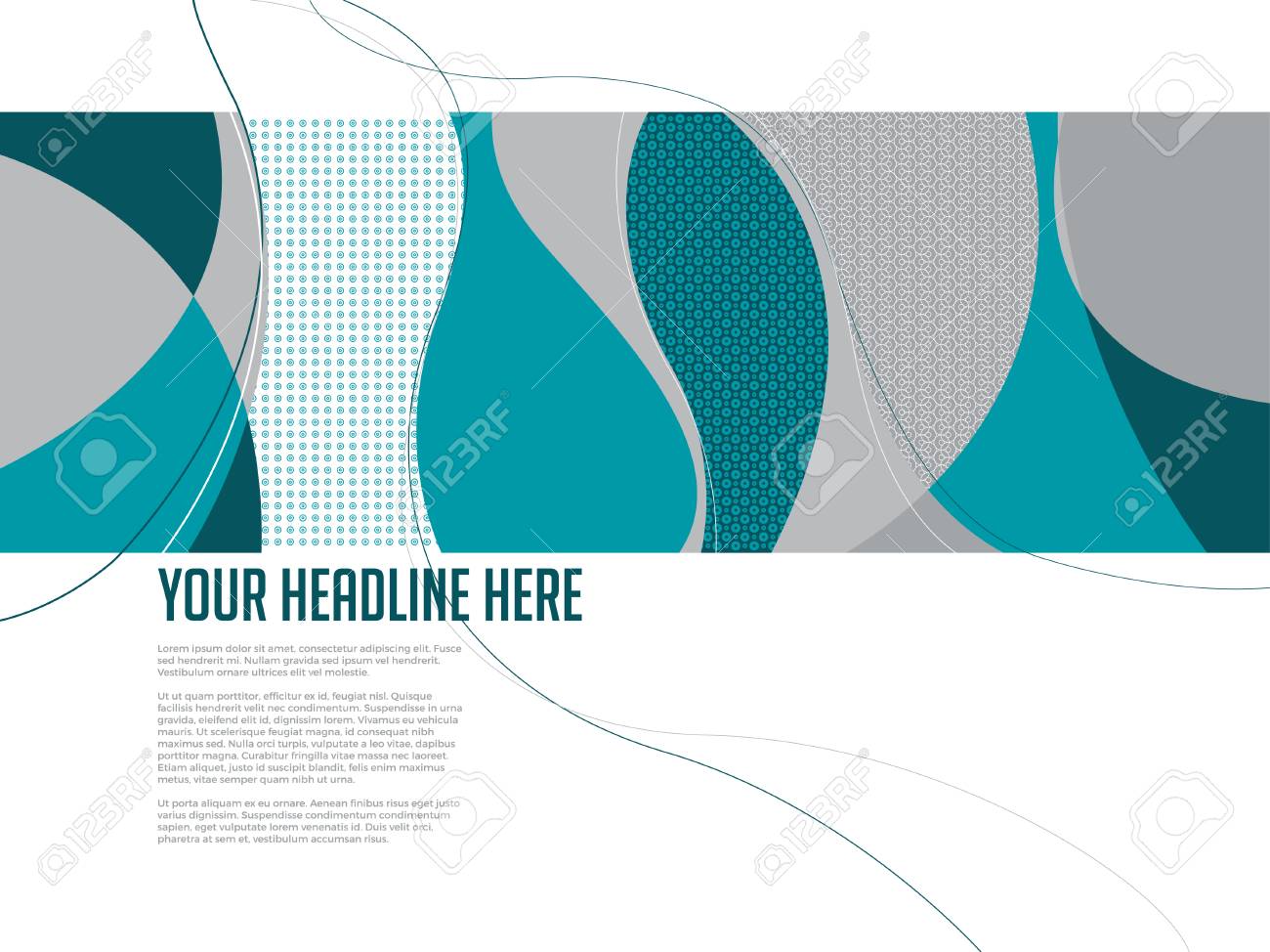 swirl pattern design template royalty free cliparts vectors and