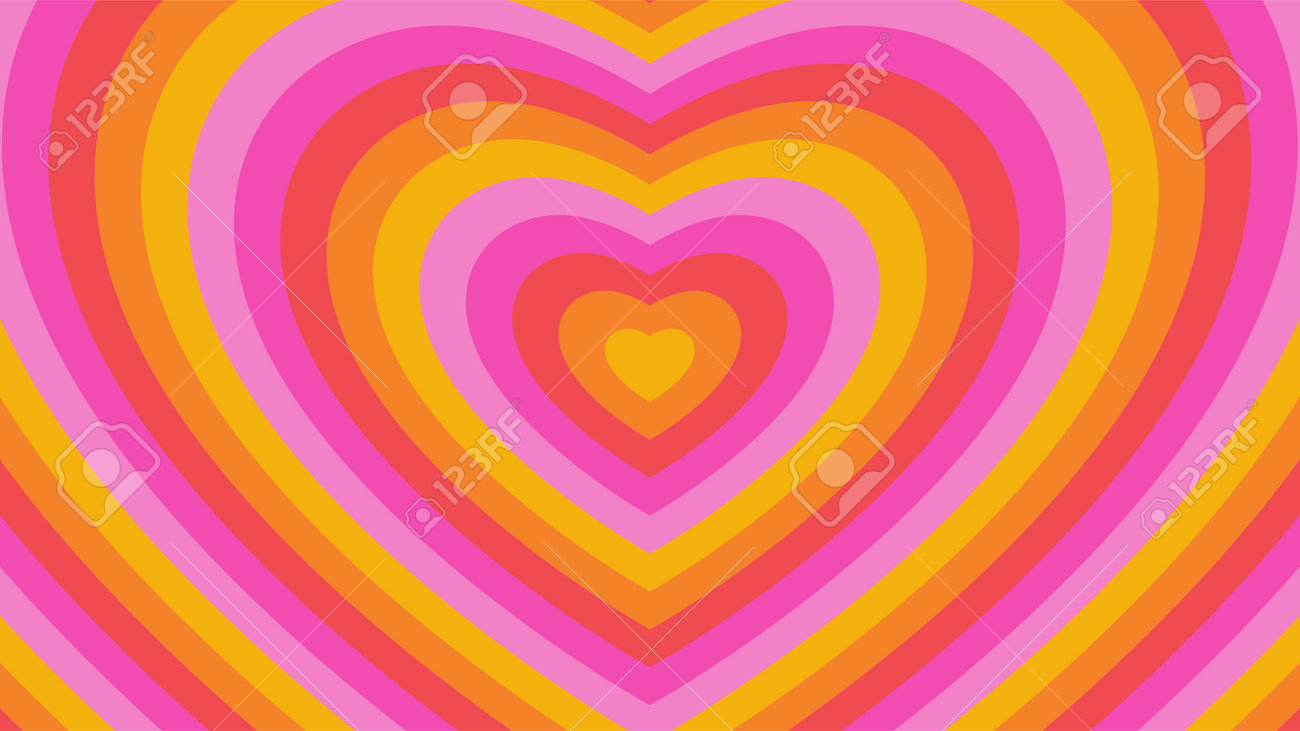 multicolored spiral backgroudn, abstract, circles, background, retro, 60s,  70s, backdrop | Piqsels, image size:1300x731