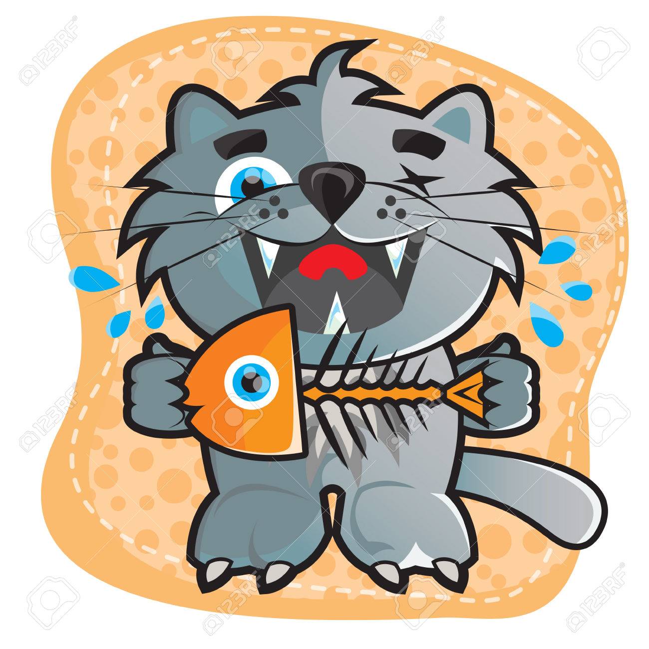 Ce Fichier Represente Un Chat De Bande Dessinee De Vecteur Qui Est De Manger Un Poisson Clip Art Libres De Droits Vecteurs Et Illustration Image Ce Fichier Represente Un Chat De Bande Dessinee De Vecteur Qui Est De Manger Un Poisson Clip Art Libres De Droits Vecteurs Et Illustration Image