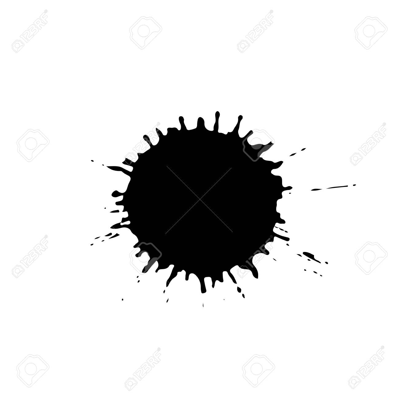 black drop isolated on white background grunge splash texture royalty free cliparts vectors and stock illustration image 150935750 123rf com