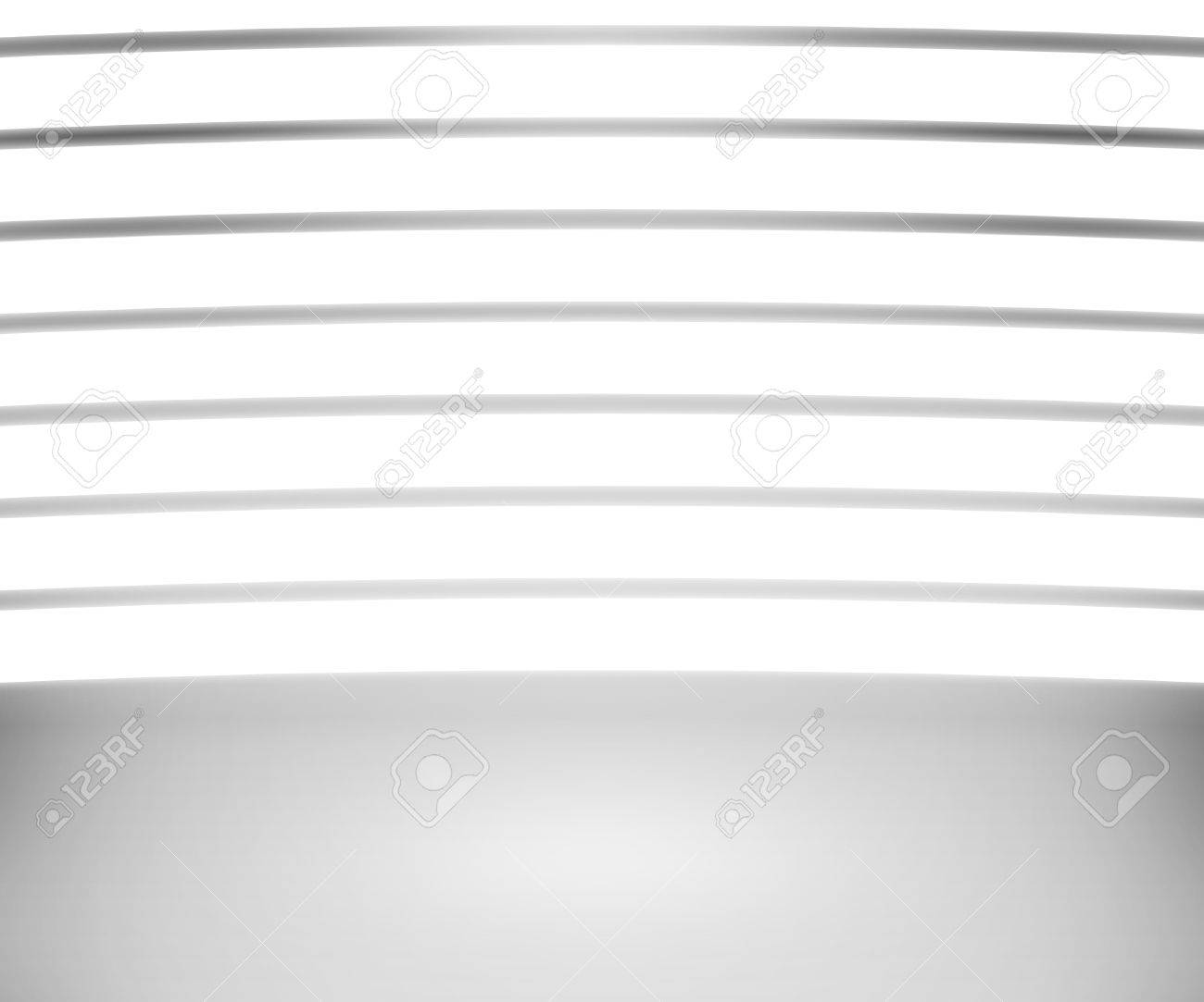 スポット ライトの白い棒部屋の背景 の写真素材 画像素材 Image