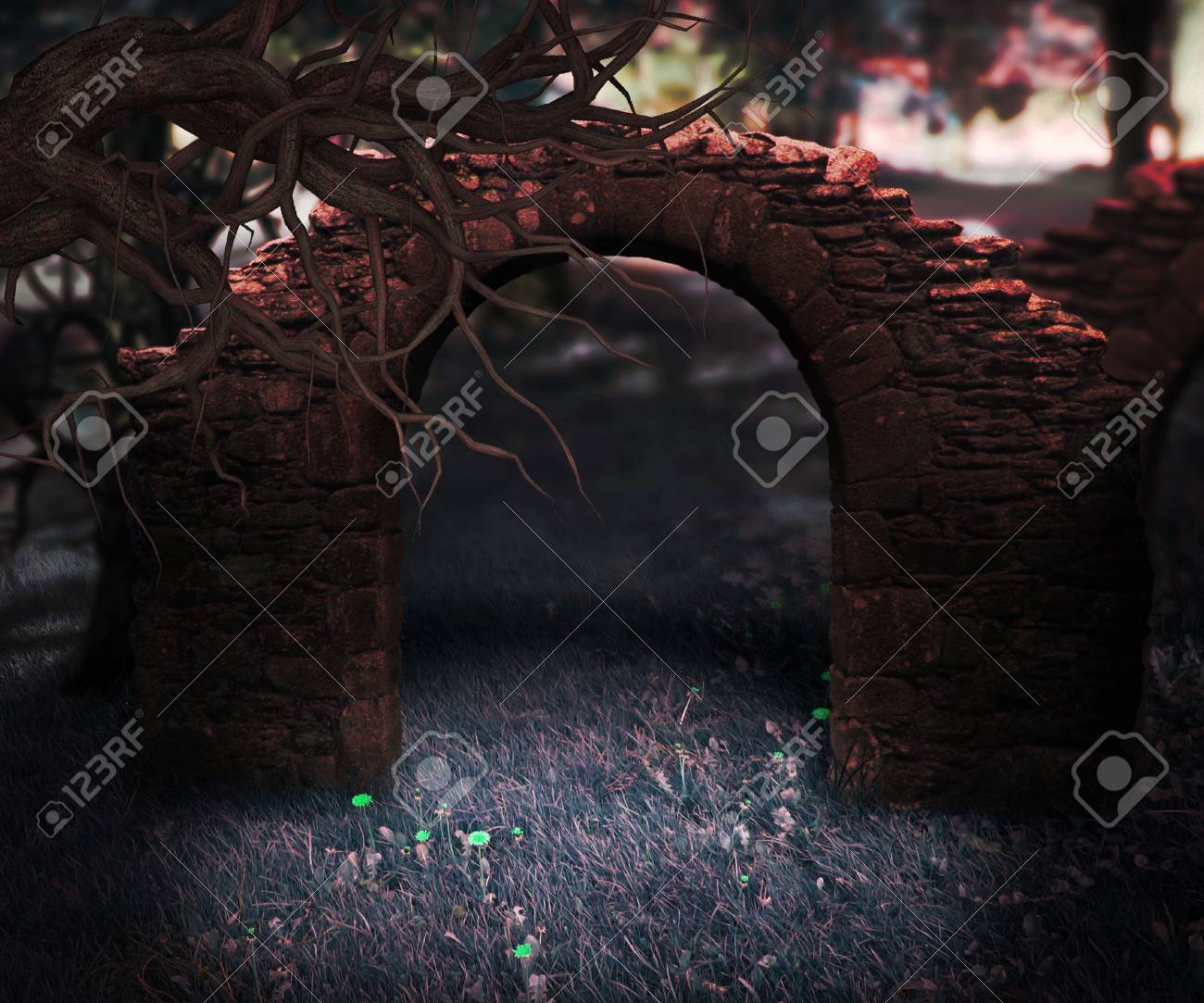 怖い背景の写真素材・画像素材 Image 23838378