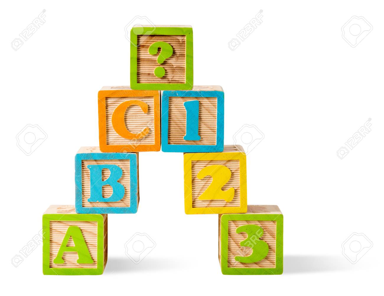 abc stacking blocks