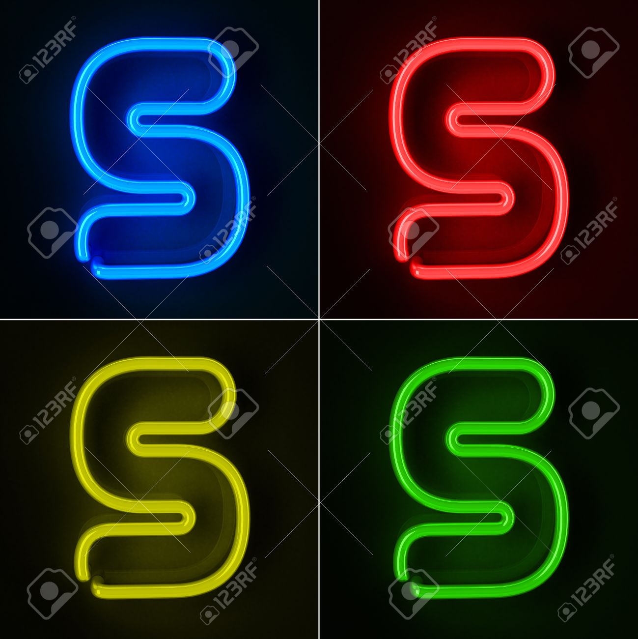 highly detailed neon sign
