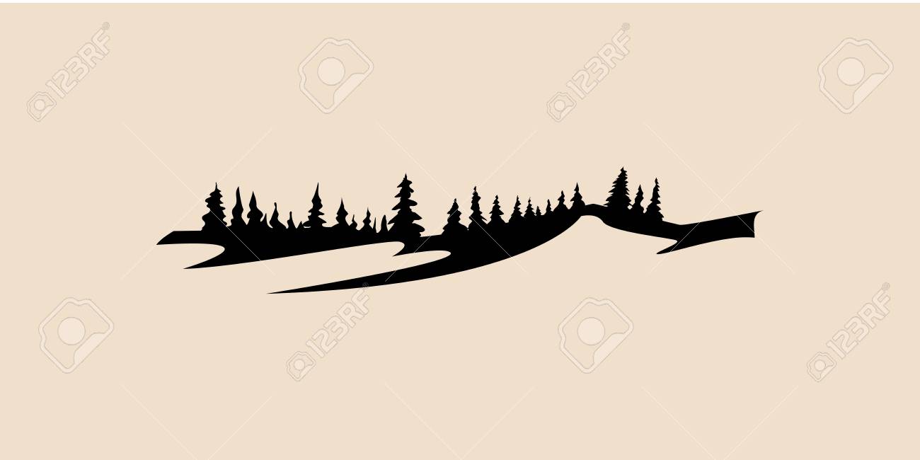 Free Free 182 Mountain Pine Tree Svg SVG PNG EPS DXF File