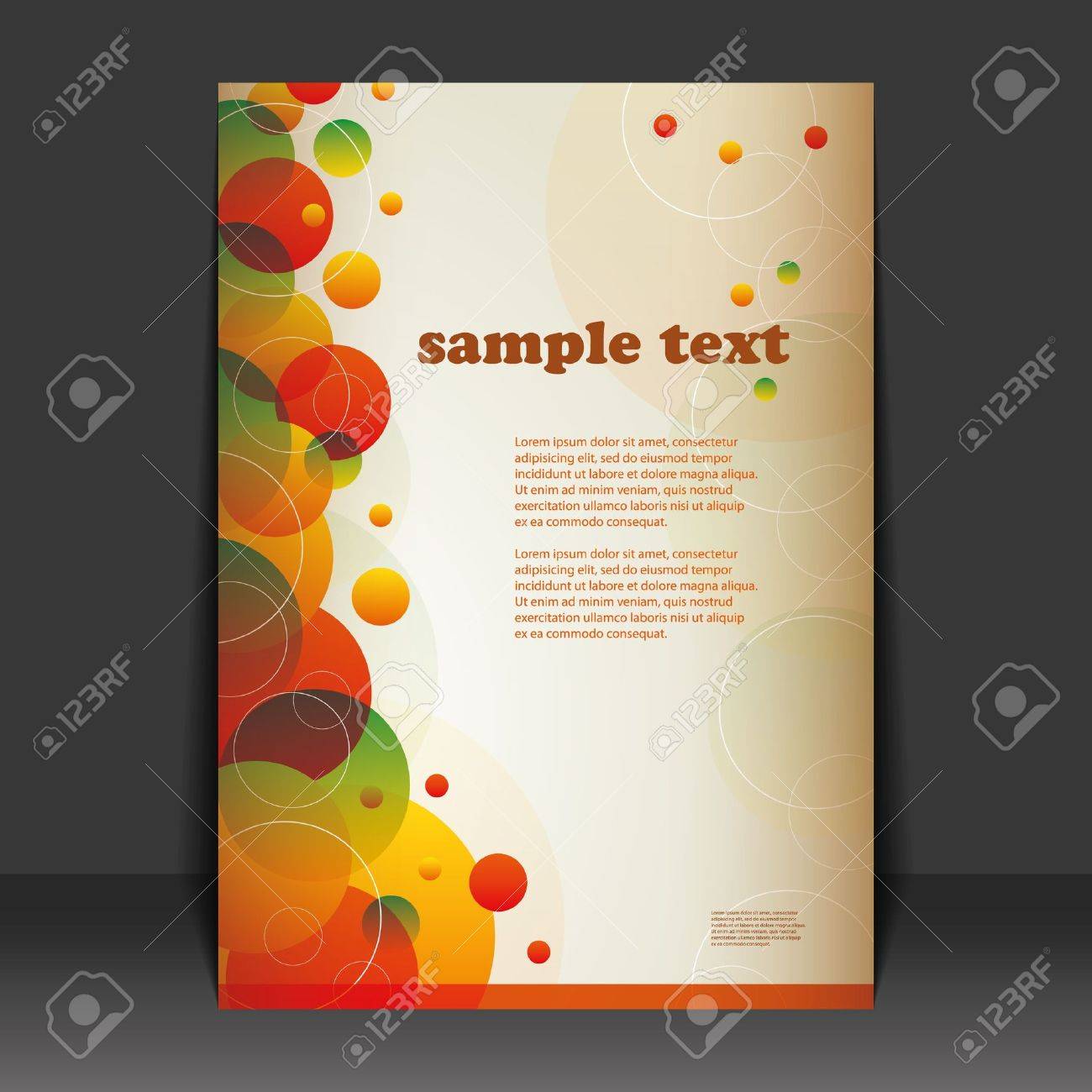 advertising flyer design