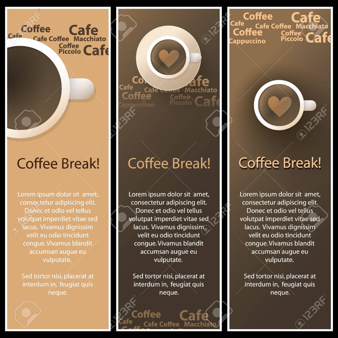 coffee menu template
