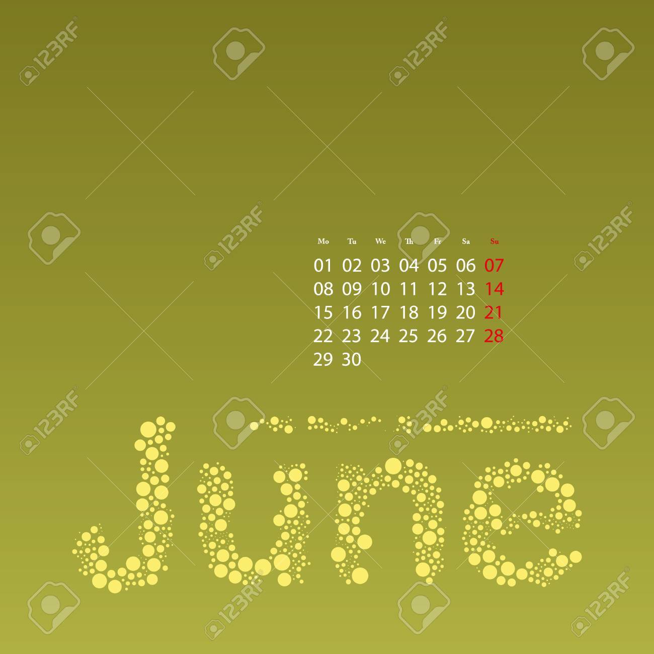 abstract dotted monthly calendar design template in seasonal seasonal calendar 2015