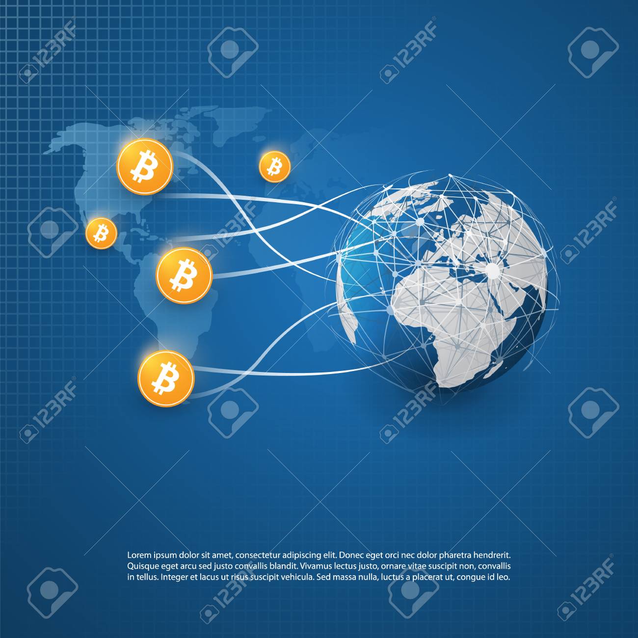 crypto trading globe