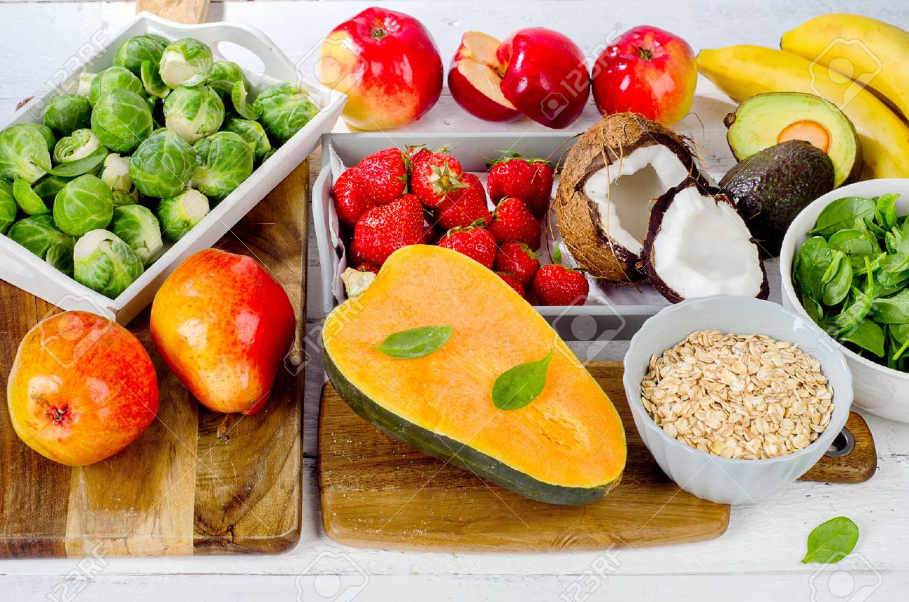Alimentos de una dieta saludable