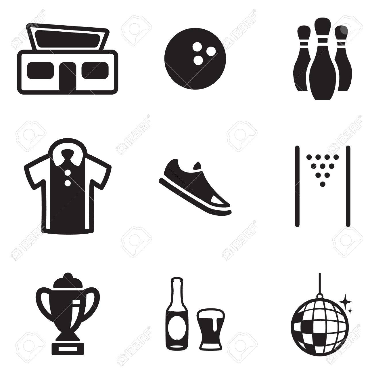 ボーリング アイコン のイラスト素材 ベクタ Image