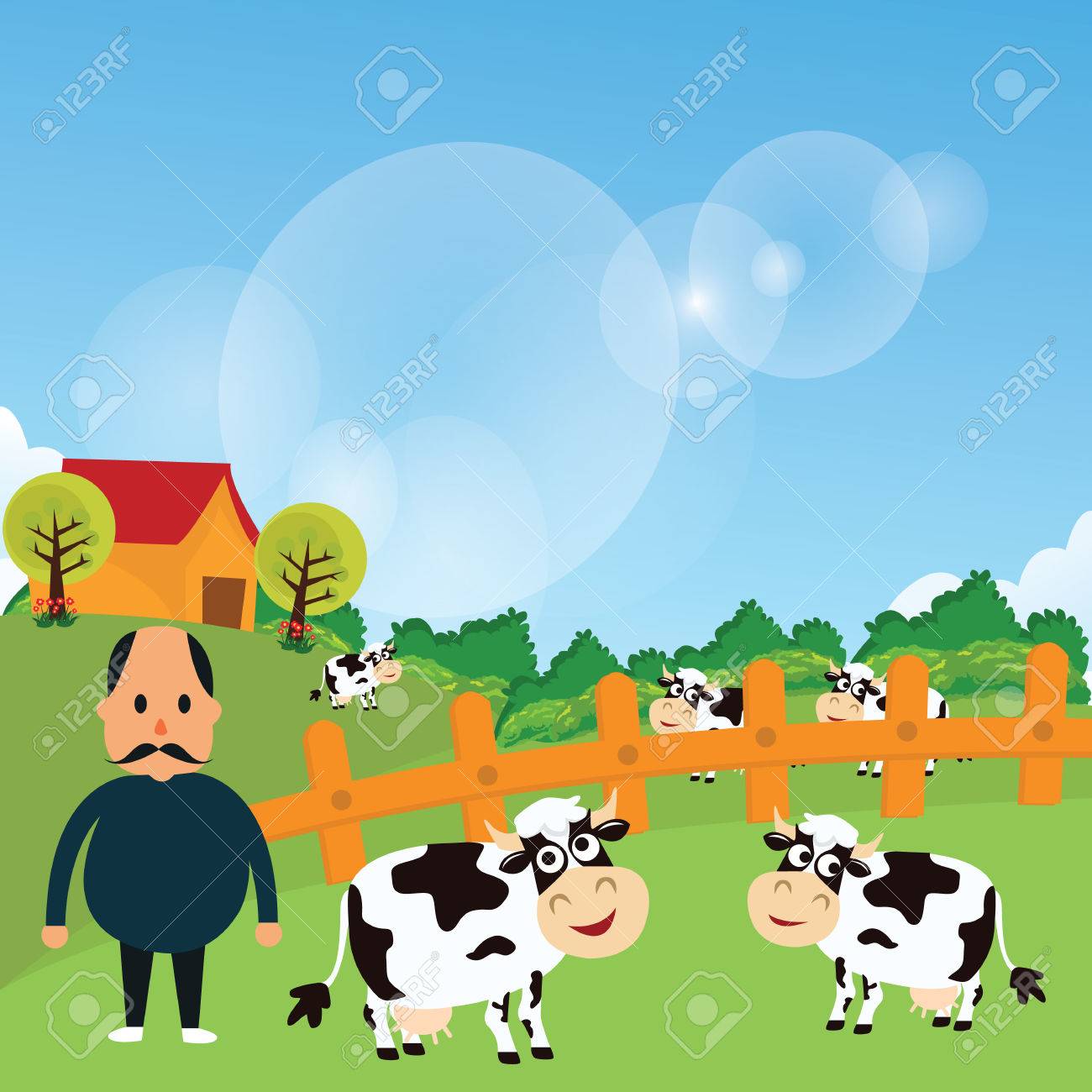 Farmer Stand With His Farm Cow Cattle Eat Grass In Green Grass Field Cartoon Vector Drawing Illustration Cartoon Royalty Free SVG, Cliparts, Vectors, And Stock Illustration. Image 55496539. Farmer Stand With His Farm Cow Cattle Eat Grass In Green Grass Field Cartoon Vector Drawing Illustration Cartoon Royalty Free SVG, Cliparts, Vectors, And Stock Illustration. Image 55496539.
