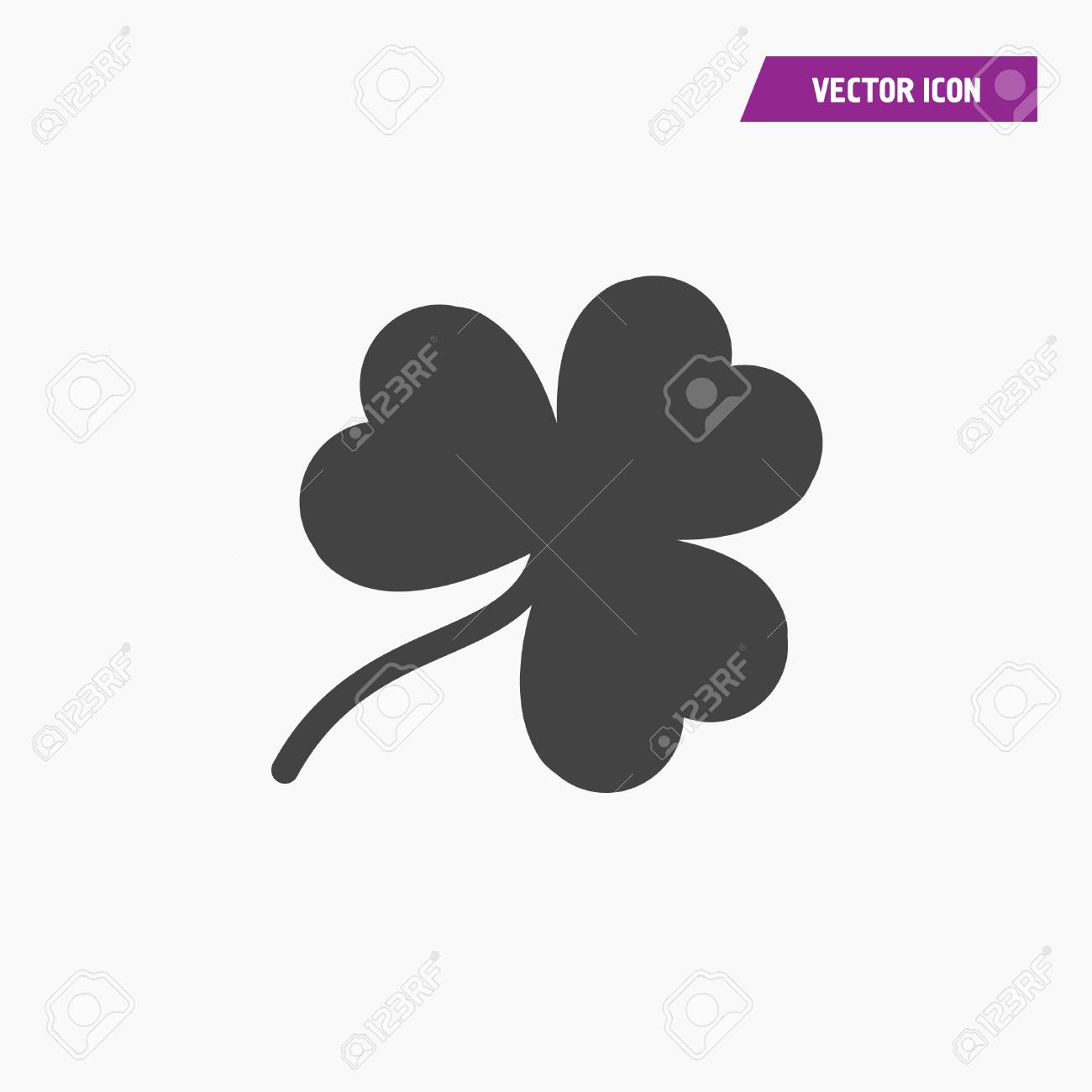 black shamrock hat