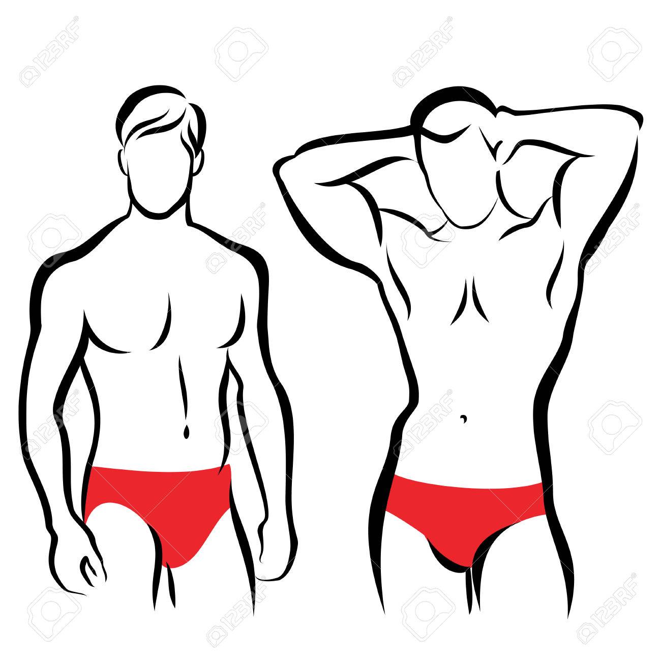 Hombres Siluetas Atléticas, Vector De Recogida Símbolos Ilustraciones Svg, Vectoriales, Clip Art Vectorizado Libre Derechos. Image 22801673.