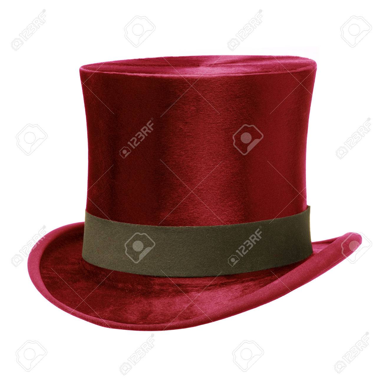 brown top hat