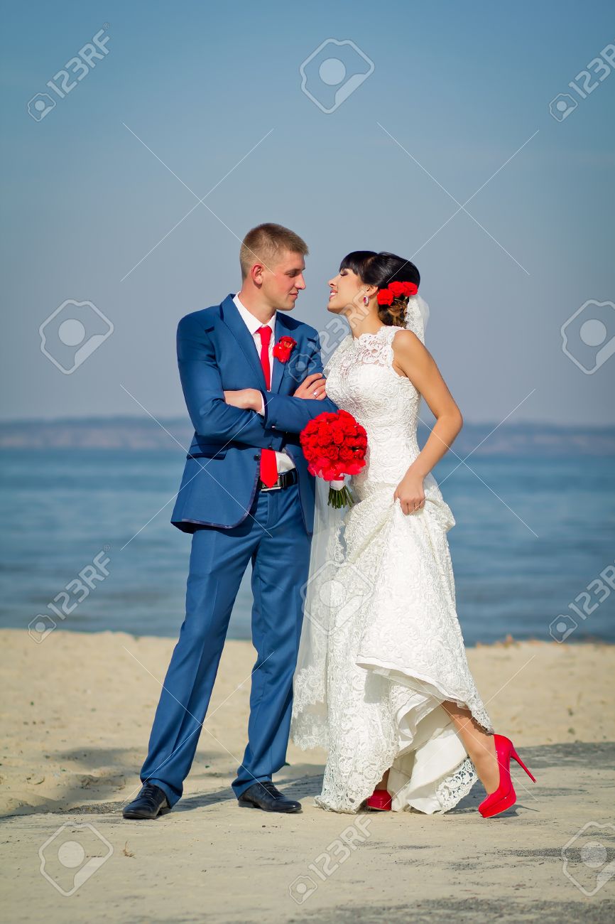 chaussures rouges mariage