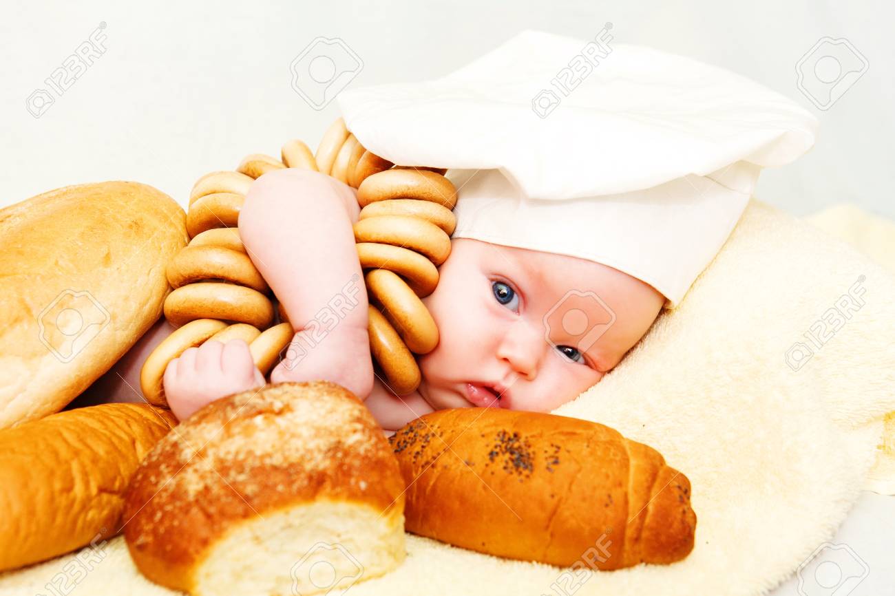 baby chef photography