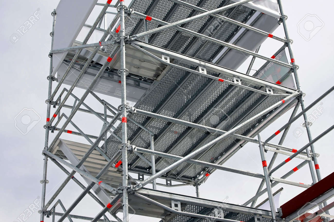 big aluminum scaffolds platforms