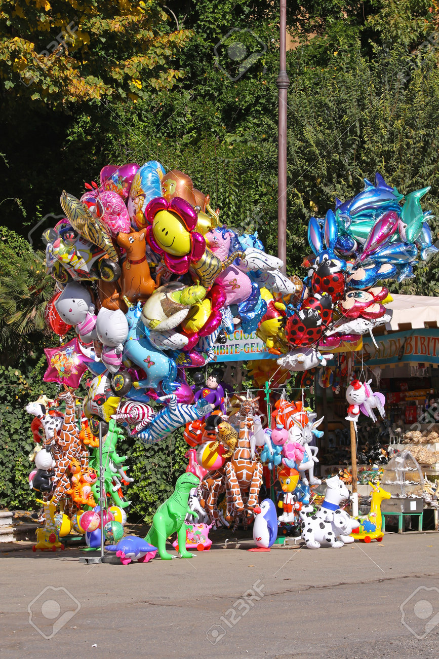Rome Italy October 27 Balloon Kiosk In Rome On October 27 Stock Photo Picture And Royalty Free Image Image 22947607 rome italy october 27 balloon kiosk in rome on october 27