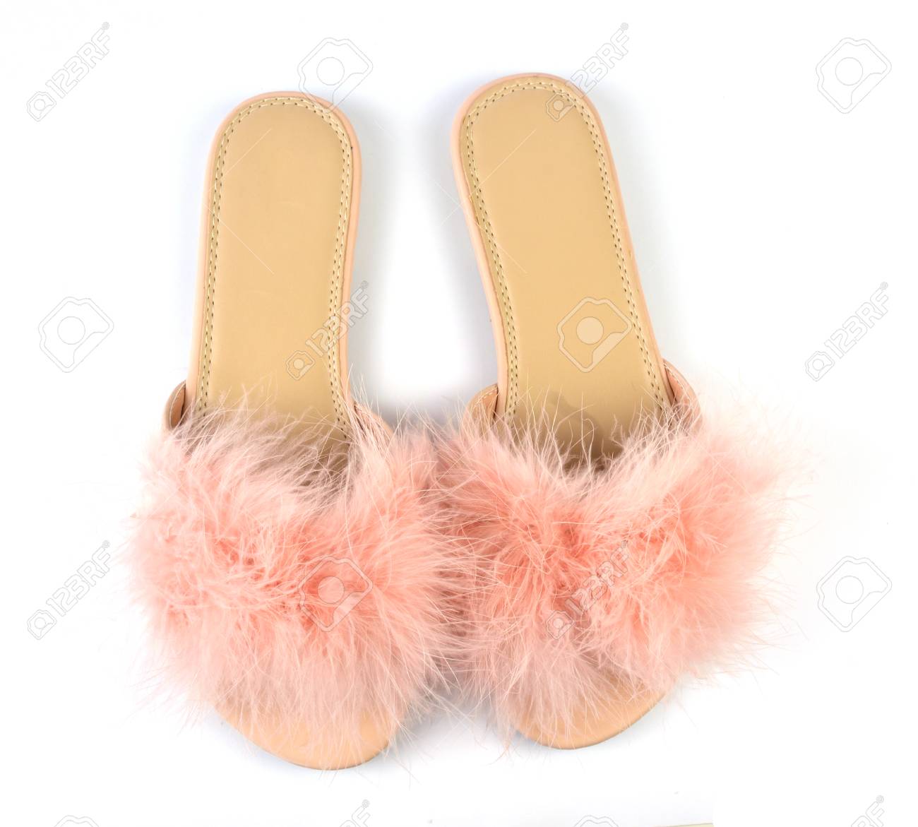 Feather slippers Clearance