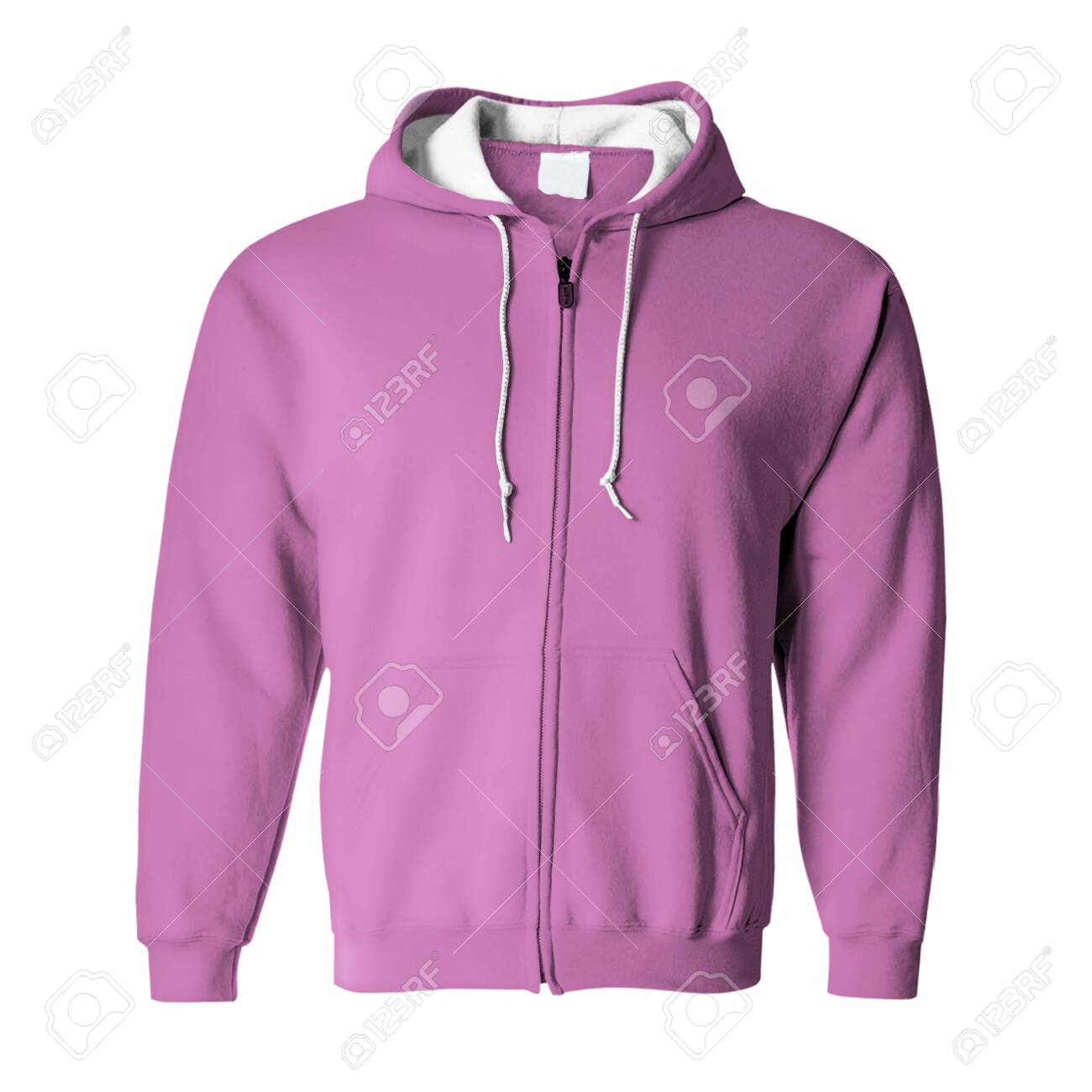 lilac zip up hoodie