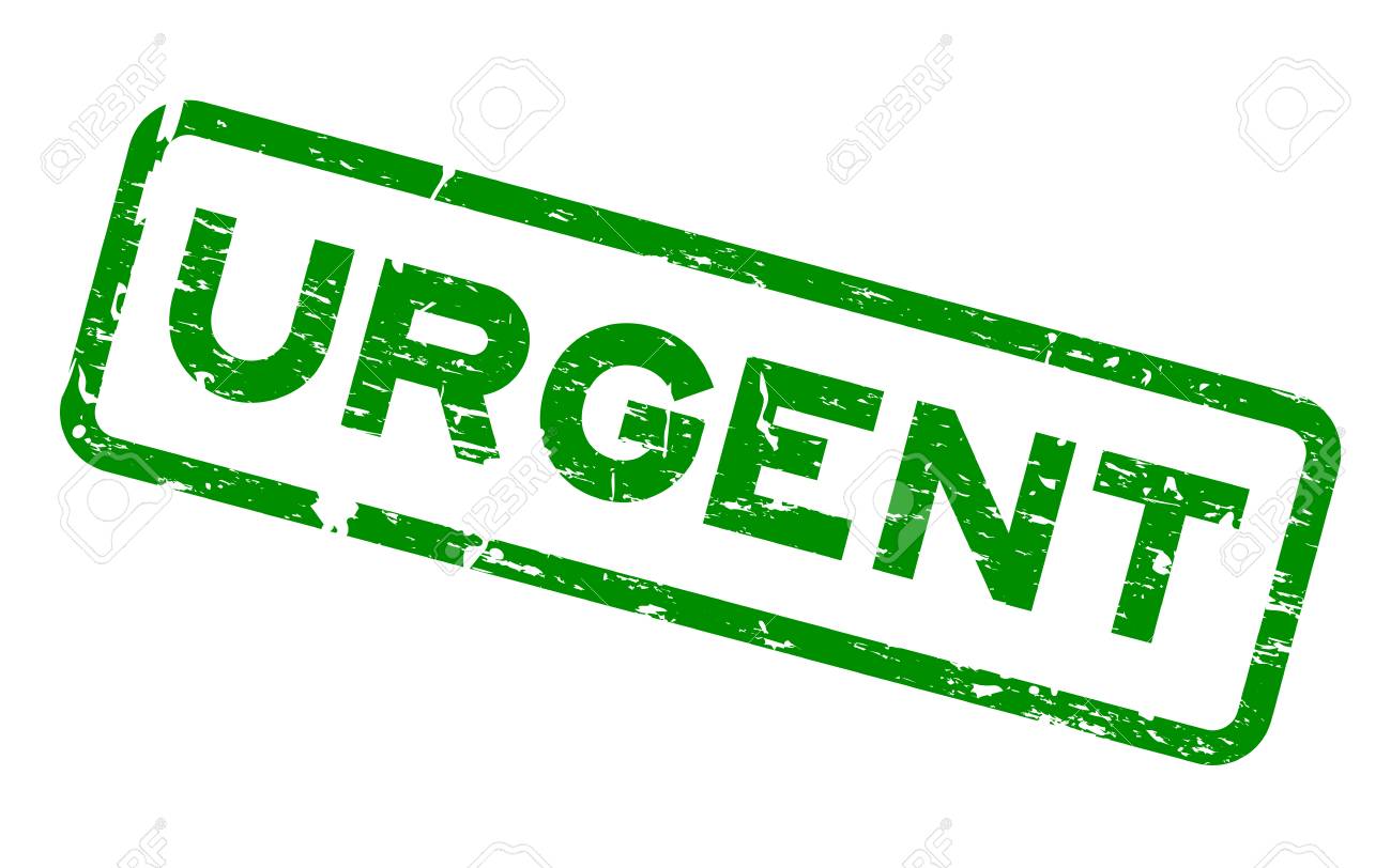 Grunge green urgent square rubber seal stamp on white background - 88026534 Grunge green urgent square rubber seal stamp on white background - 88026534