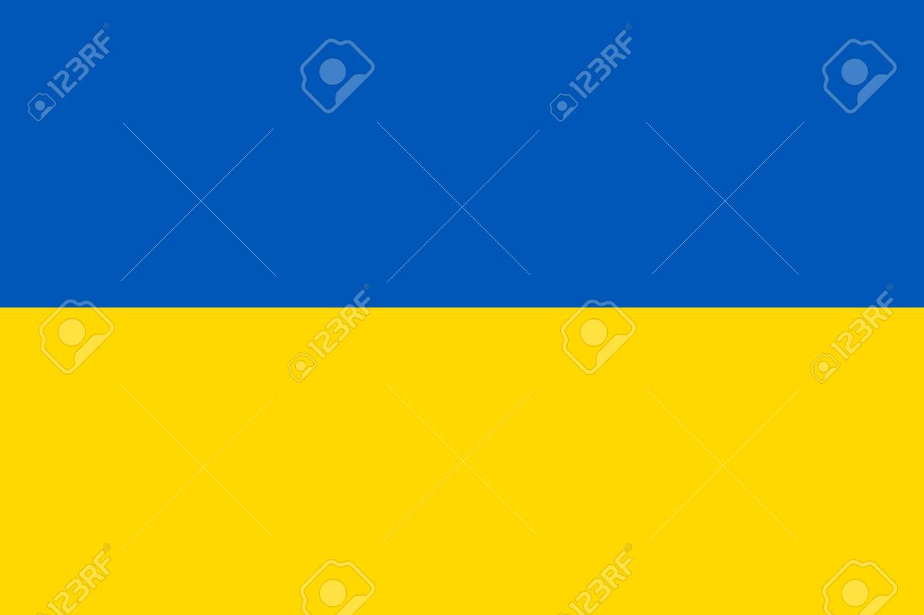 National flag of country Ukraine (blue, yellow color) - 117312502 National flag of country Ukraine (blue, yellow color) - 117312502