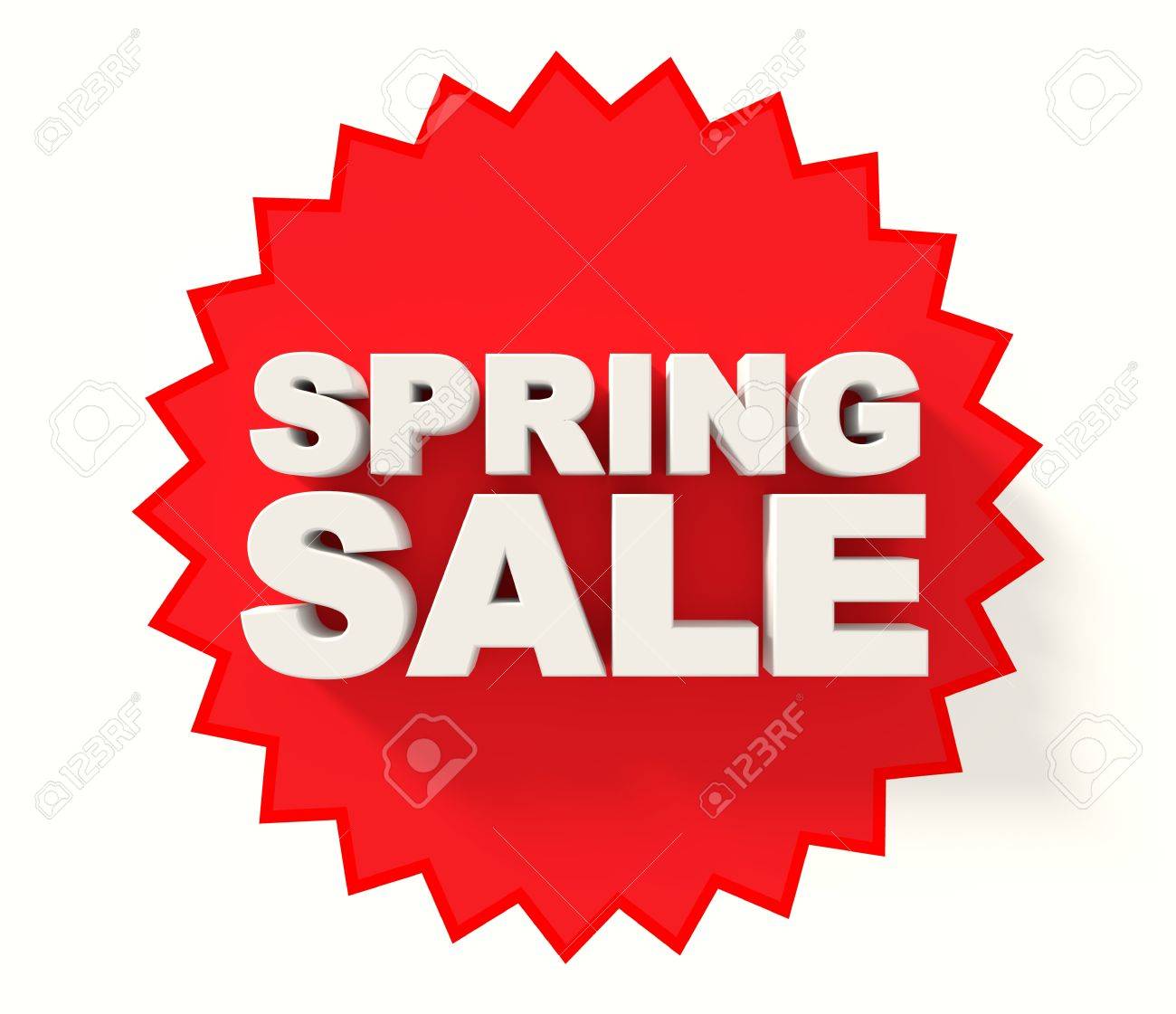 spring sale sign
