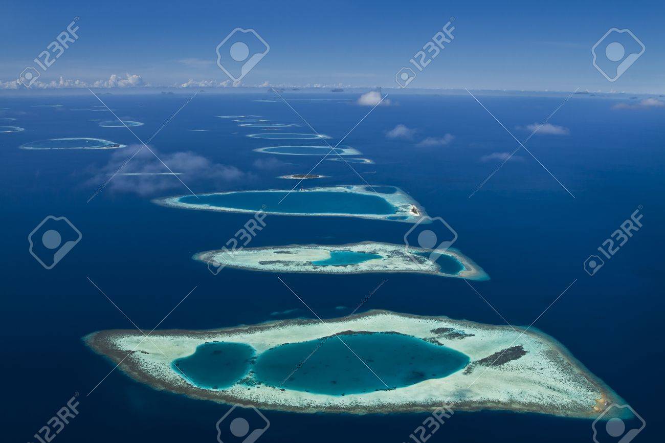 南アリ環礁モルディブ の写真素材 画像素材 Image