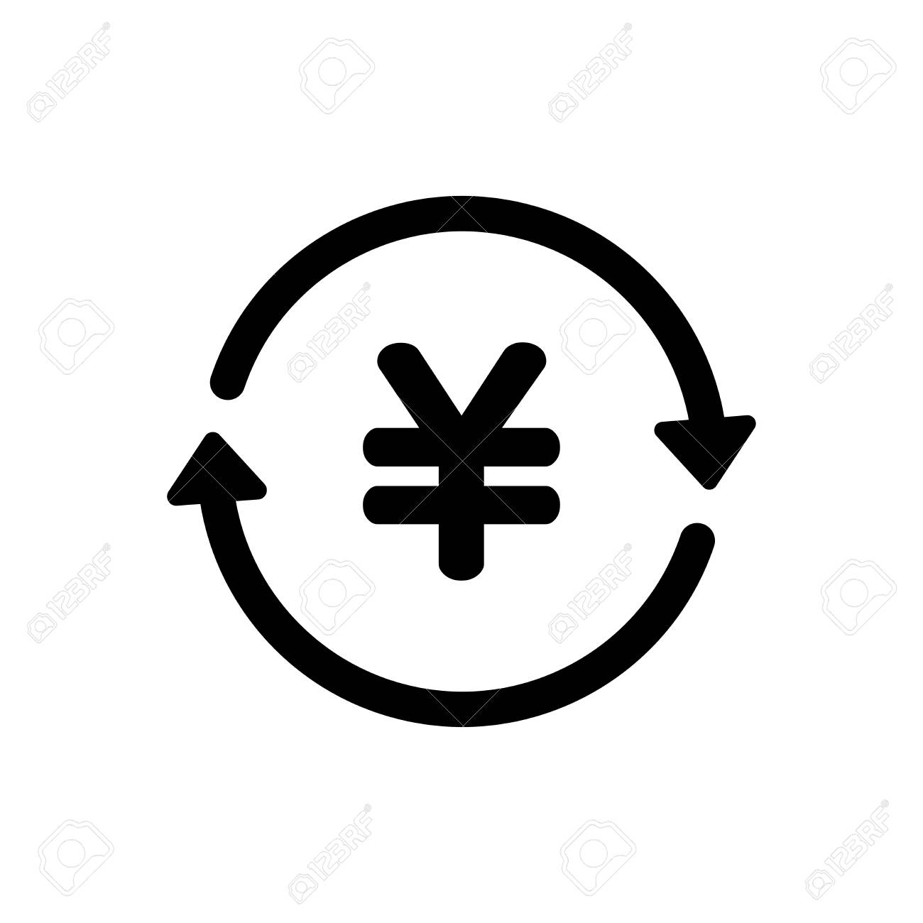 日本円為替アイコンのイラスト素材・ベクター Image 91792867