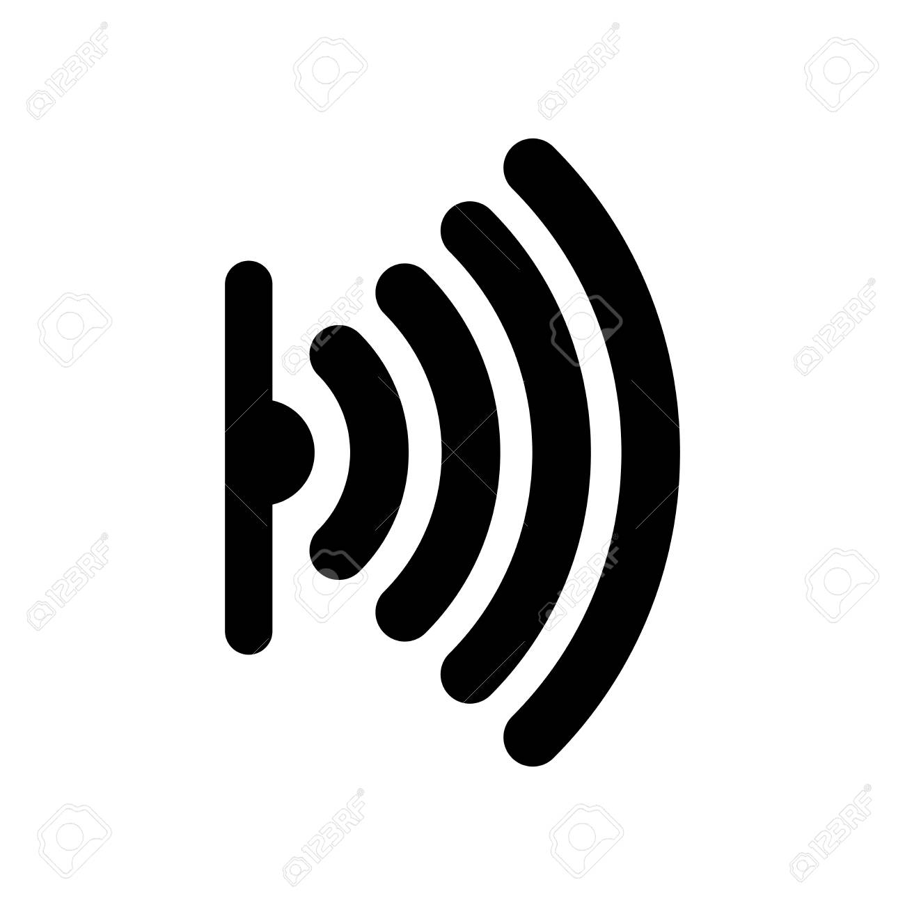 Sensor Icon Vector Illustration Royalty Free Cliparts Vectors And Stock Illustration Image