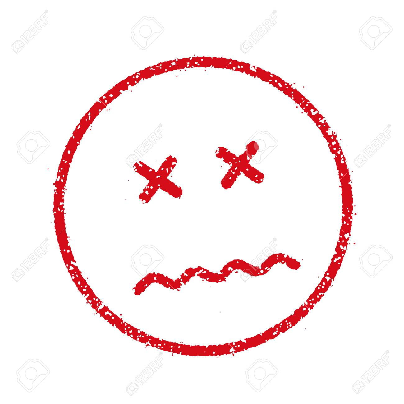 絵文字はスタンプアイコン 怒り 悲しみ 失望 のイラスト素材 ベクタ Image