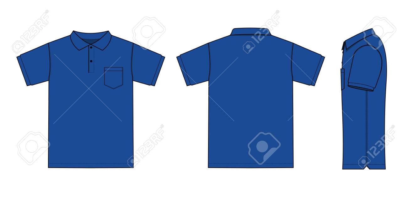 golf shirt template